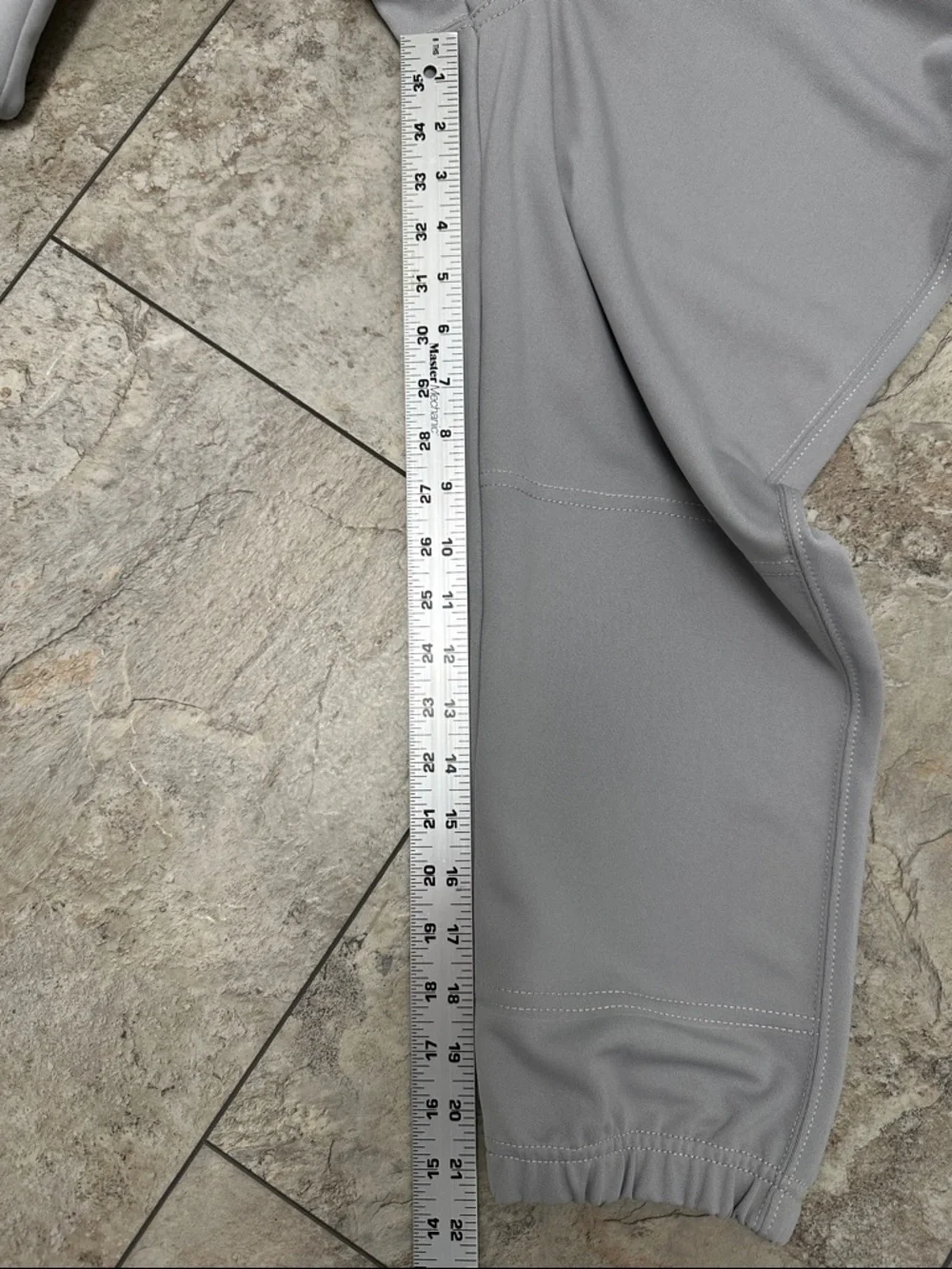 Women's Large Gray Champro Softball Pants - Picture 5 of 7